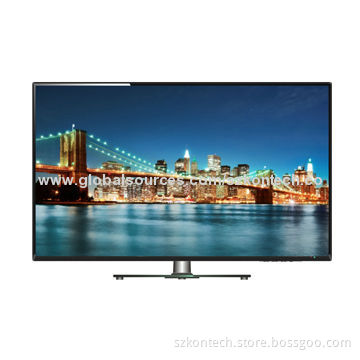 40-inch FHD LED TV with Slim Bezel, DVB-T, ATSC, ISDB-T for Options, Child Lock